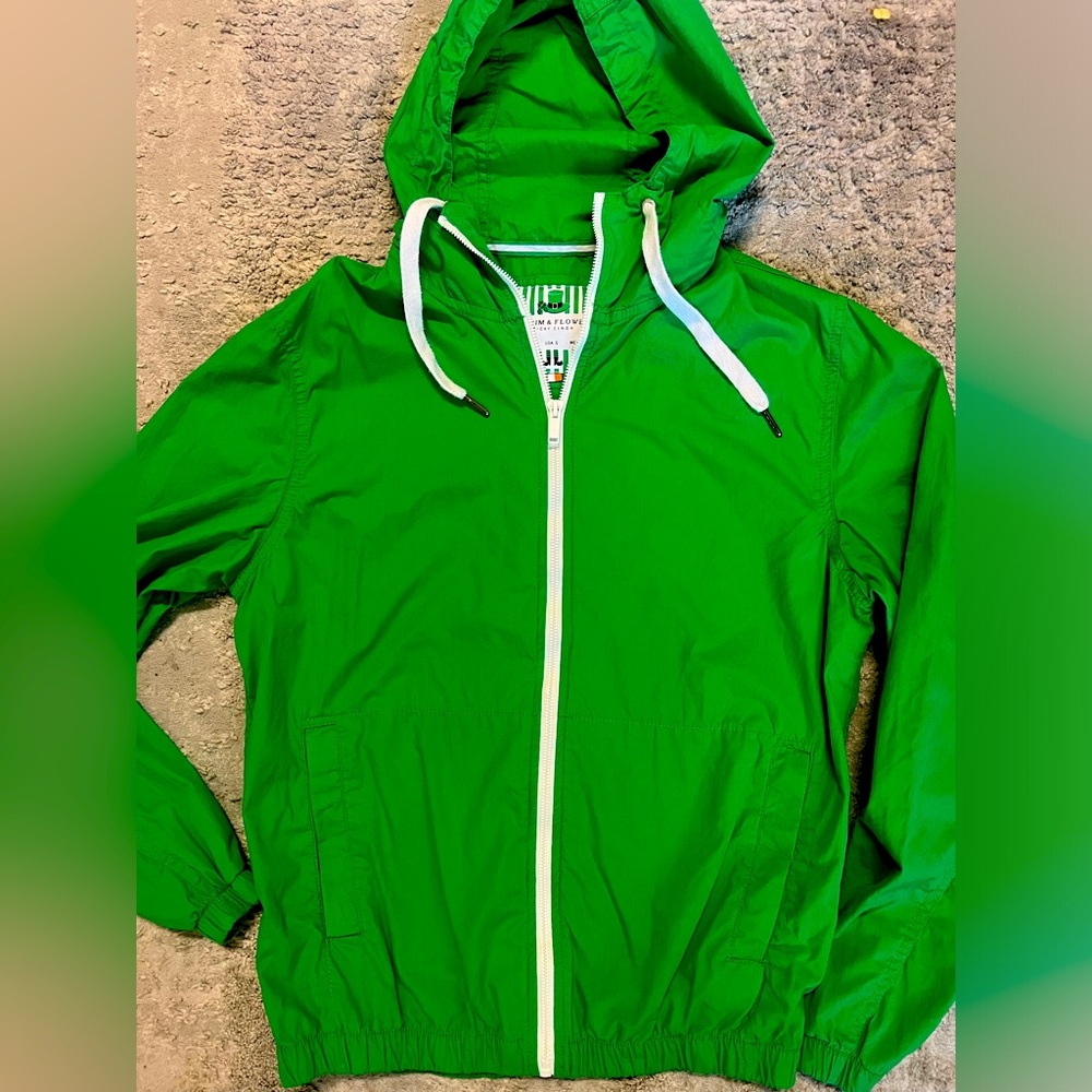 Men S, Happy Go Lucky lucky on inside Jacket Denim & Flower St. Patrick